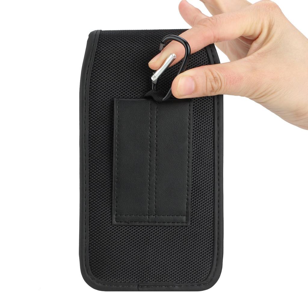 Universal waist-hanging mobile phone bag with card slot and mountaineering buckle for NOTE20