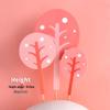 Forest Leaves Cake Topper: Apple & Coconut Tree Decor with Free Shipping