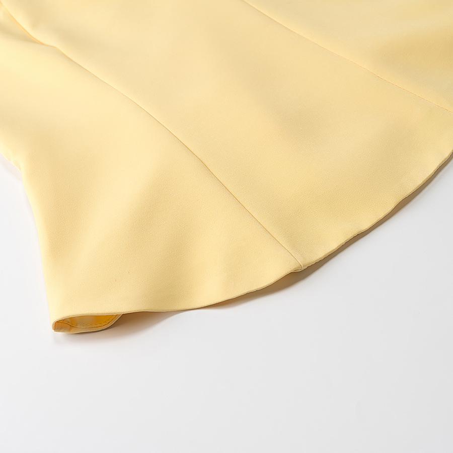 Spring 2025 European & American Style Women's Strapless Pleated Top + High-Waisted Midi Skirt Set