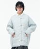 Tuomio Ribbon Quilted Jacket [Light Gray]