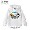 Cute and Versatile Kids' Autumn/Winter Hooded Sweatshirt – Underwater-Themed Print – Casual Long-Sleeve Pullover for Boys and Girls