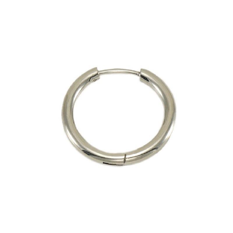 

Унисекс серьги-кольца из нержавеющей стали, несколько размеров, однотонные 16mm серебряный