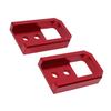 Front Tow Hooks Heavy Duty Left Right Side Red High Strength Replacement for Toyota Tacoma 2024 2026