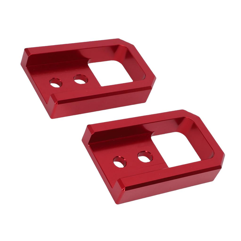 Front Tow Hooks Heavy Duty Left Right Side Red High Strength Replacement for Toyota Tacoma 2024 2026