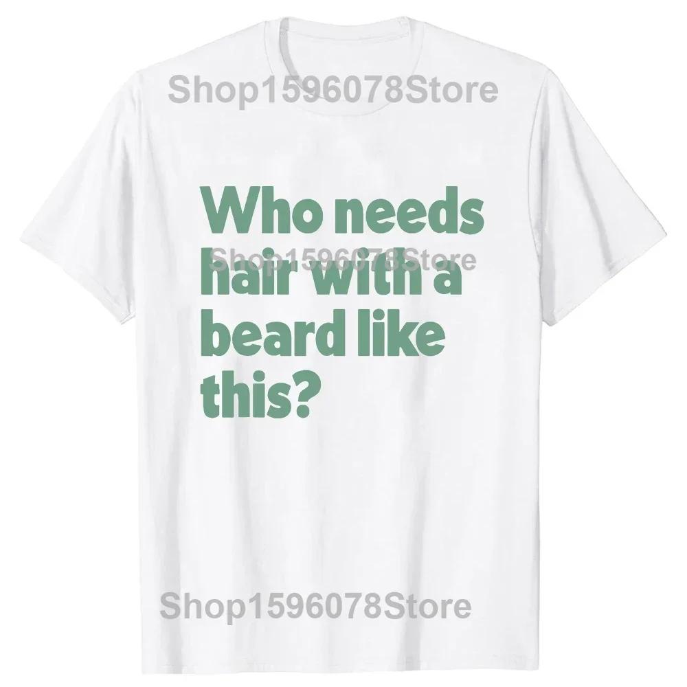 Funny Beard Periodic Table Bearded Man Vintage T Shirts Summer Cotton Streetwear Short Sleeve Birthday Gifts Tshirt Men