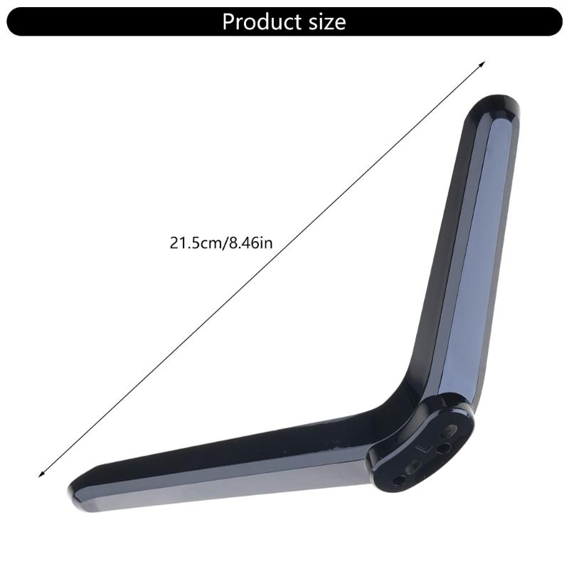1Set Television Mount Stand TV09 Wide Compatibility Easily Assembly, Customizable Viewing Television Holder Screws Set