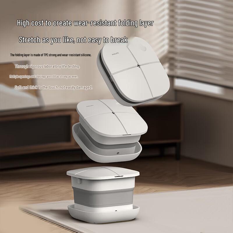 Philips PPM3102F Foldable Foot Bath Massager