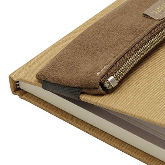 Color Chart Band Pencil Case A6 Vintage Traveler's (74 Barrel)