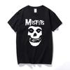 New Men's Hip-Hop Punk Skull Misfits BranShort-Sleeve T-Shirt Cool Design Male Summer Basic Tops 42328