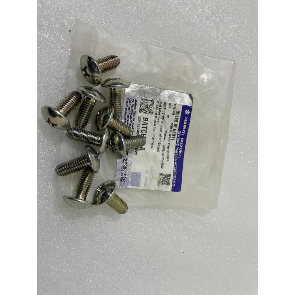 OEM Suzuki SJ413 SJ410 Front Door Hinges Screws 10 Pcs Samurai Sierra Drover