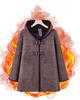 Cappotto invernale imbottito con cappuccio taglie forti da donna - Caldo, versatile ed elegante per signore mature