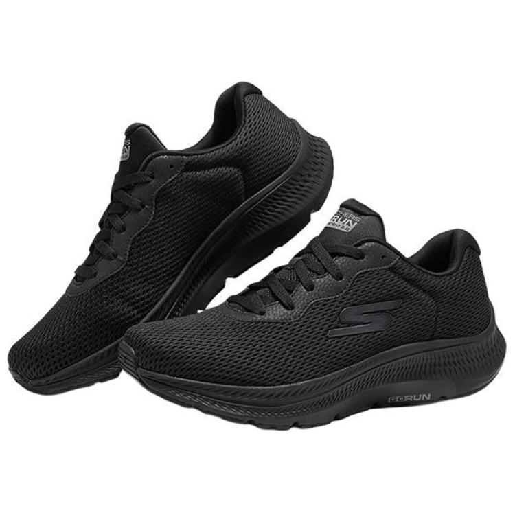Skechers Go Run Consistent Comfortable Versatile Fashion Low-Top Casual Running Shoes Men Sneaker Black 220864-BBK