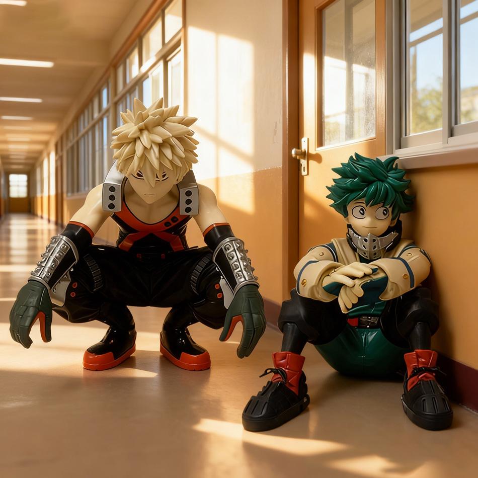 Fan Collectible My Hero Academia Anime Character Figures (Izuku Midoriya / Katsuki Bakugou / Tsuyu Asui / So Todoroki & More