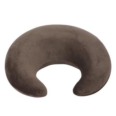 GOFORIT Nursing Cushion, Crescent Shape, Soft and Fluffy, Lap Rest, Armrest, Backrest, Hair Salon, Reading, Gaming, TV Viewing, Armrest Support, Washa