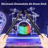 Elektronische Drumsticks mit zwei Fußpedalen, anschließbar an 16D-Lautsprecher, mit geringer Latenz und einem tragbaren Design