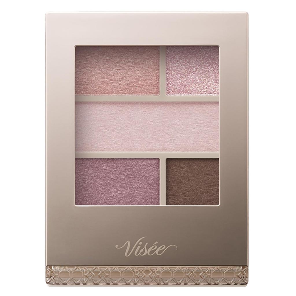 Visee Double Mood Eyes[All 6 Colors] Eyeshadow 4.8g Beige Brown