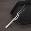 Plating Chef Food Tweezer BBQ Clip Barbecue Tongs Serving Presentation Stainless Steel Tweezers Kitchen Tool