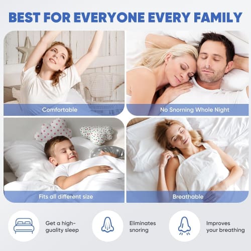 Anti-snoring device, anti-snoring aid, anti-snoring device, upgraded anti-snoring device, silica gel magnetic anti-snoring nose clamp, comfortable and