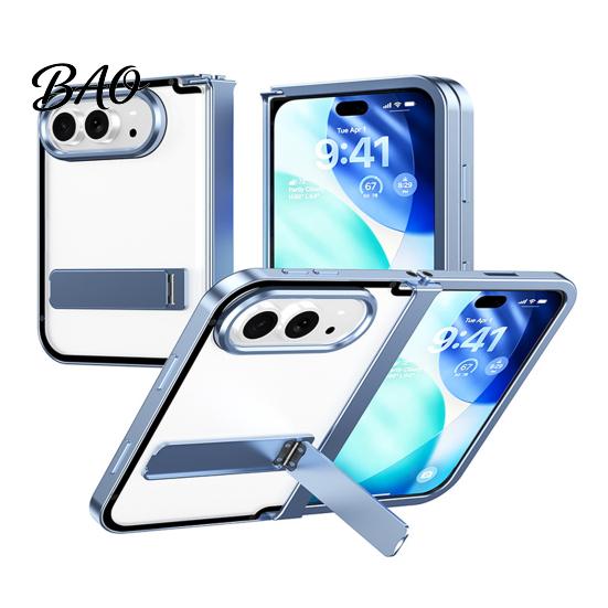 Minimalist Phone Accessory for 2026 Aluminum Frame Case IPhoneDuo 2026, Slim Metal Bumper Protective Cover with Precise Cutouts, Anti-Fingerprint