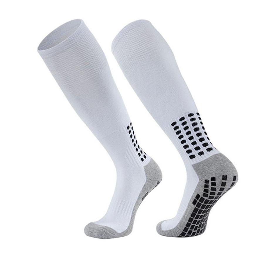 2Pairs Men Women Knee High Long Grip Socks for Men Women Sports Football Basketball Baseball Rugby Soccer
