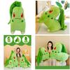 Popular Pokemon Cartoon Plush Toy Chikorita Grass Stuffed Animal Doll Wholesale