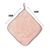 5pcs Soft Reusable Dish Towels, 9.8x9.8in Coral Fleece Cleaning Rags, Household Absorbent Non-shedding Dishwashing Cloth, Double