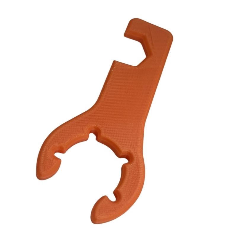 652F Gas Bottle Wrench Double Head Adjustable Wrench Reducing Spanner Pressure For Automotive Welding Repair Home