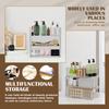 1/3-Tier Transparent Storage Box Desktop Drawer Makeup Organizer Multipurpose Jewelry Cosmetic Display Holder for Home Bedroom
