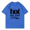 Mädchenuhr T-Shirt Lustig Herren Damen Kleidung Harajuku T-Shirt Unisex Hohe Qualität Lässig Baumwolle T-Shirts Grafische Oberteile