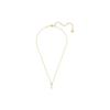 Swarovski Fan-Shaped Single Diamond Necklace Women necklace Gold 5459394