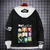 Tokyo Revengers Anime Denim Jacket Fake Two-piece Hoodie Men Youth Streetwear