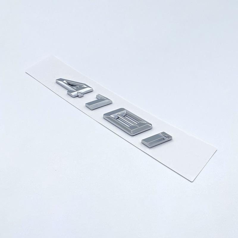 AAXK1 3D Chrome Black 418i 420i 428i 430i 435i 440i Letters Numbers Emblem Sticker Car Trunk Badge F32 F33 F33 F36 G22 G23 Accessories