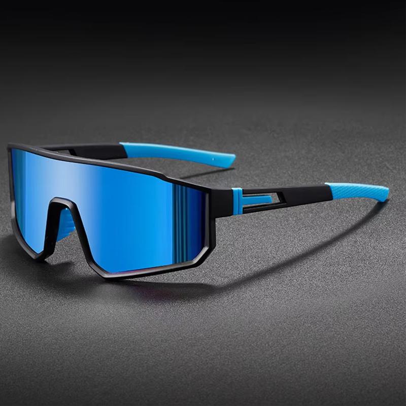 Men's Oversized Bicycle Glasses Windproof Colored Coated Sunglasses For Bicycles Outdoor Sports Motorcycle Sunglasses 3258
