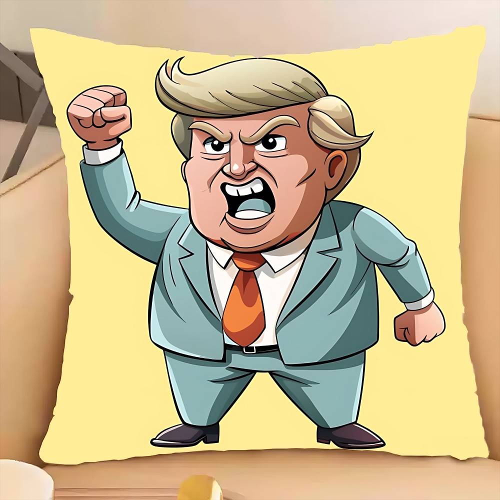 Poszewka na poduszkę D-Donalds-Trumps-2024 Poszewka na poduszkę dekoracyjną Styl nordycki vintage Poszewki na poduszki Wystrój domu salonu sofy kanapy siedzenia