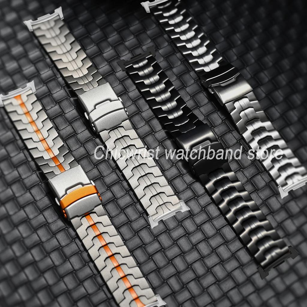 Luxury Titanium Strap for Samsung Galaxy Watch 8 40mm 44mm Ultra2 Business Bracelet for GALAXY WATCH 8 Classic Bands Accessories
