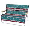 CAPTAIN STAG Bench Cover for Bench with Aluminum Back Cover Rug Blue CS Native UP-2666 Product Size: (Approx.) 970 X 1420 Mm
