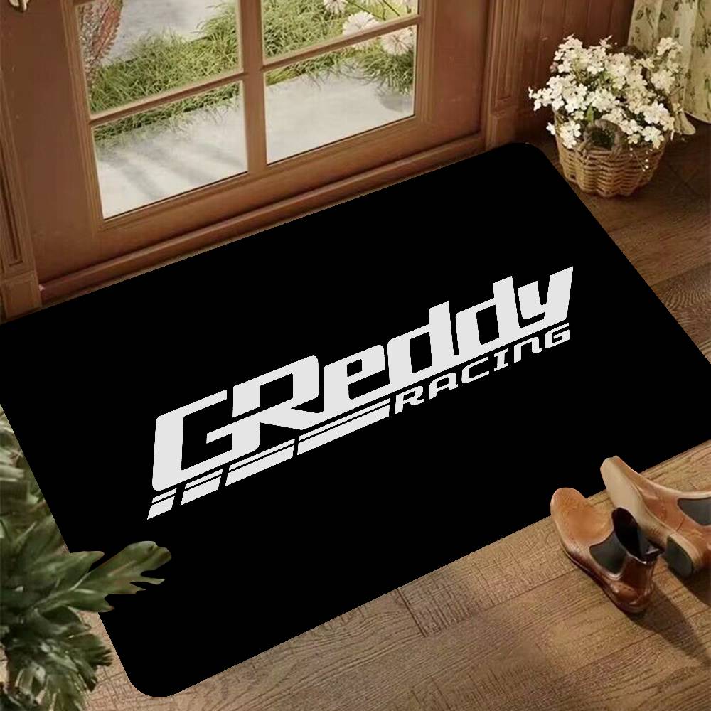 Logo G-Greddy-Y Entrance Door Mat Nordic Style Home Doormat Bathroom-Toilet Mats Bedroom Hotel Decor Mat