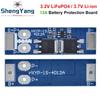 1S 12A 3.7V Li-ion / 3.2V Lifepo4 18650 Battery Charging Protection Board TZT Short Circuit Protection BMS PCM