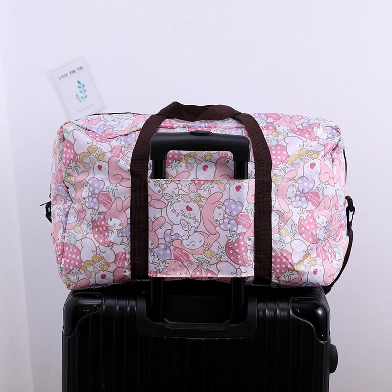 Cartoon Travel Bag Large Capacity Folding Luggage Travel Handbag Luggage Bag Nylon Waterproof Storage Bag Travel Bag