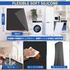 Washing Machine Top Cover Refrigerator Drum Type Silicone Tray Fixed Gray Mat, Guard, Washable, Stand, (Gray, 5060) [Product]