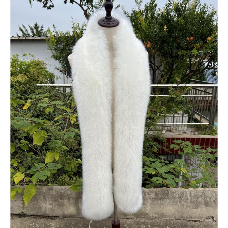 Winter Veelzijdige Faux Fur Sjaal - Warme Furry Nekwarmer voor Dames