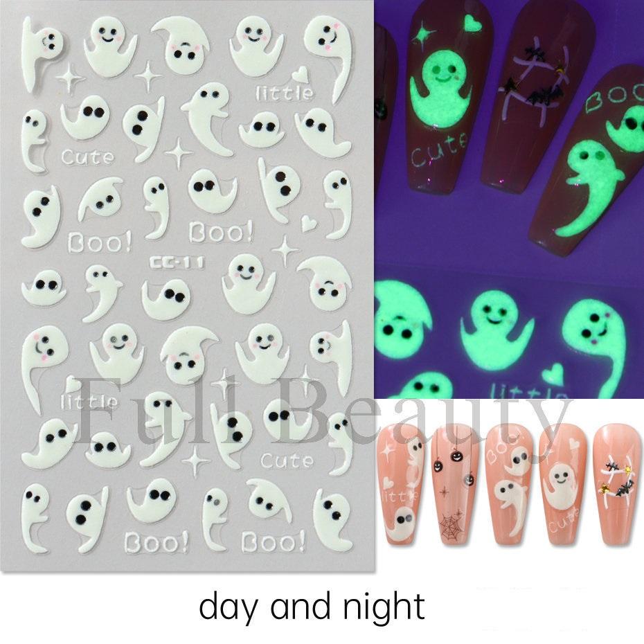 

Наклейки для ногтей «Паук на Хэллоуин» Цветочные растения Наклейки для дизайна ногтей Цветочные листочки Весенние слайдеры Маникюрный декор Череп Сердце