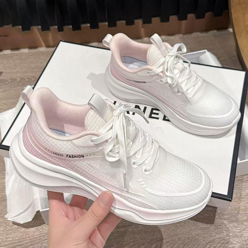 Casual Sports Shoes Campus Youth Small Fresh Students Breathable Mesh Lightweight Comfortable Running Shoes