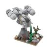 MOC-51912 Razor Scene Planet Small Particle Puzzle Assembling Building Block Set