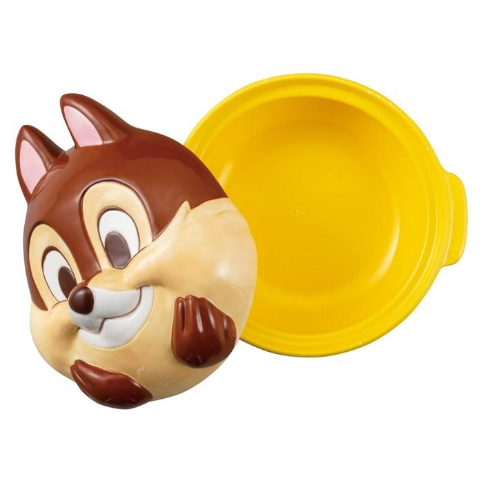 Disney “Chip and Dale” Donabe (Earthenware Pot) Approx. 22cm, 800ml, Chip Face-Shaped, san3681-2
