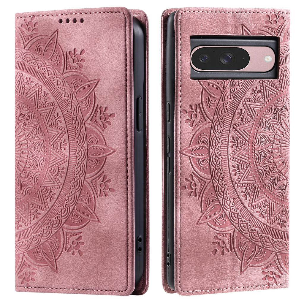 Style-010 For Google Pixel 10 Pro/10/9 Pro/9 Case Magnetic Closing Leather Phone Cover Pattern Imprinted