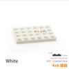 5pcs/lot DIY Blocks Building Bricks Thin 4X6 Educational Assemblage Construction Toys for Children Size Compatible With Brand