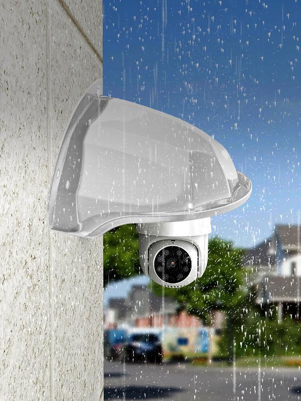 Security Camera Case for Outside Waterproof Protective Roof for Camera Outdoor Security Cameras Protective Roof for Cameras