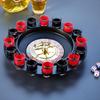 Russian Drinking Game Set Turntable KTV Bar Nightclub Supplies Drinking Game Entertainment Prop Russian Roulette 16 Cups