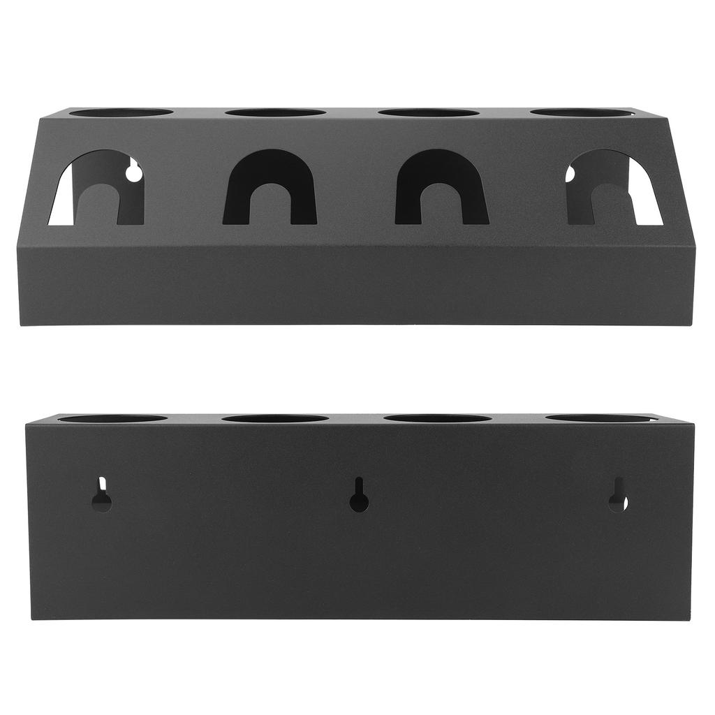 Universal 4 Löcher Soda Flasche Ablauf Trocknen Rack Abtropfgestell Halter mit Pad für Sodastream